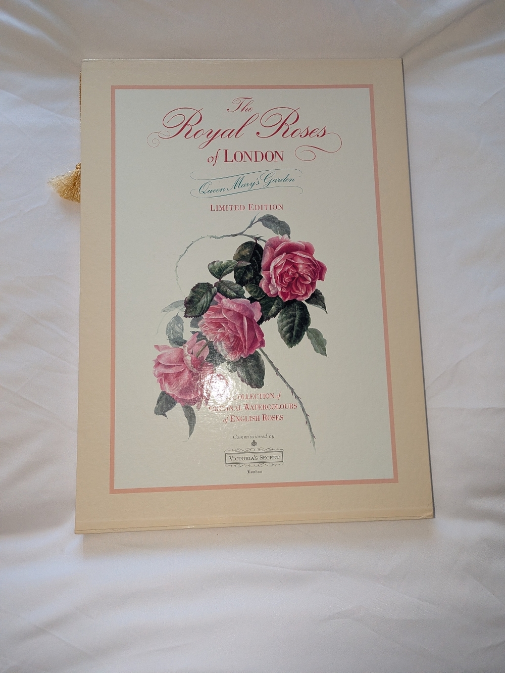 1st Ltd Ed ROYAL ROSES Of LONDON Imperial Folio by CORAL GUEST Signed By Artist